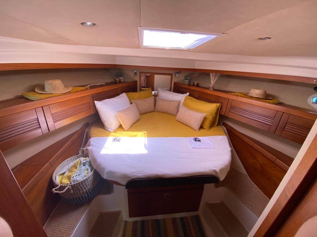 Location de yacht Marseille: Arcoa Mystic 39 - Black Pearl, Marseille Pointe Rouge : cabine master
