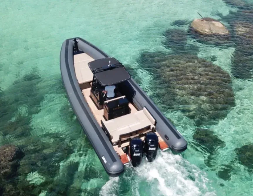 Louez un semi-rigide performant à Marseille : le SEAWATER 280