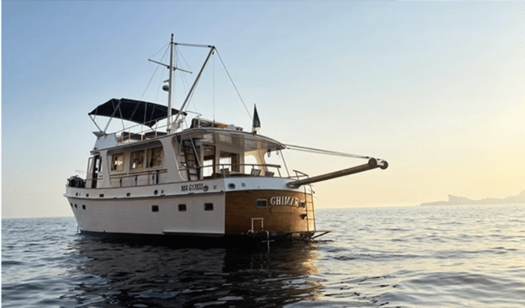 Location de Yacht Grand Banks 50 Ghimar pour 15 personnes - bateau avec agrément Parc Réserve des Calanques