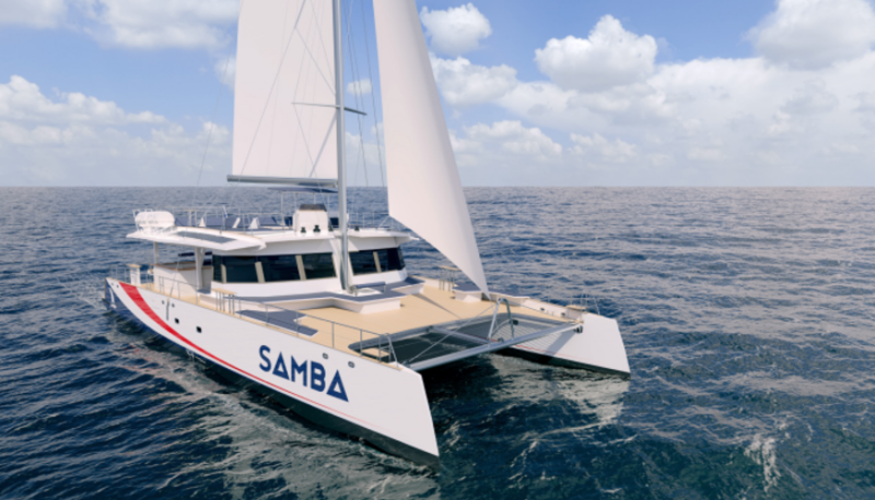 maxi catamaran agrée Parc des Calanques Marseille