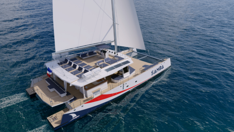 Maxi catamaran avec agrément Parc des Calanques Marseille
