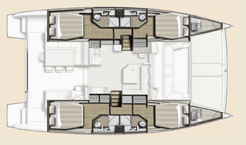 Location Catamaran Bali 4.5 – Alceste depuis Marseille