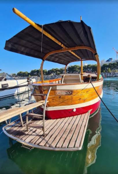Location barque marseillaise Hugo pour évenèment