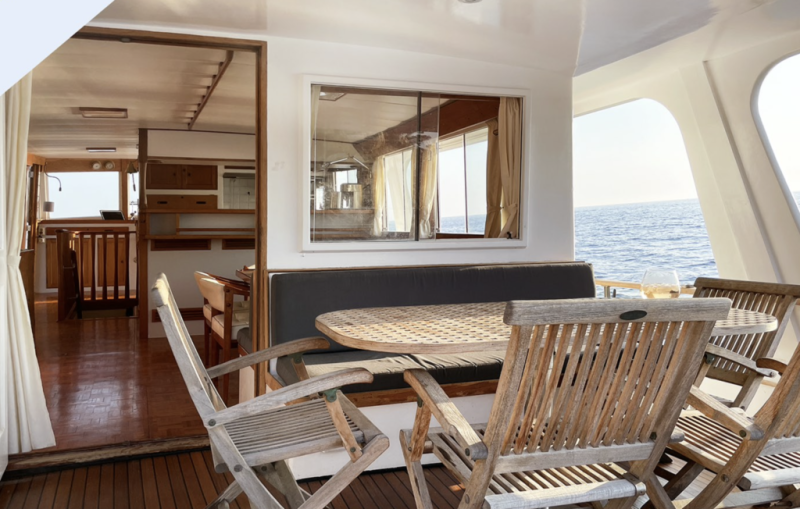 Location de Yacht Grand Banks 50 Ghimar pour 15 personnes - bateau avec agrément Parc Réserve des Calanques